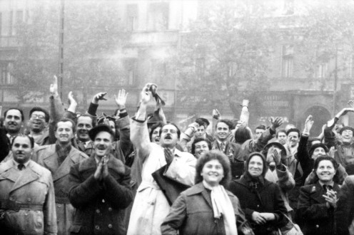 Demonstration in October, 1956. MTI Archive: Tamás Munk
